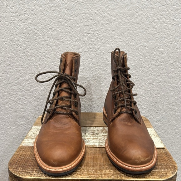 Nisolo Amalia Leather Combat Boots  Size 10 - Picture 3 of 9